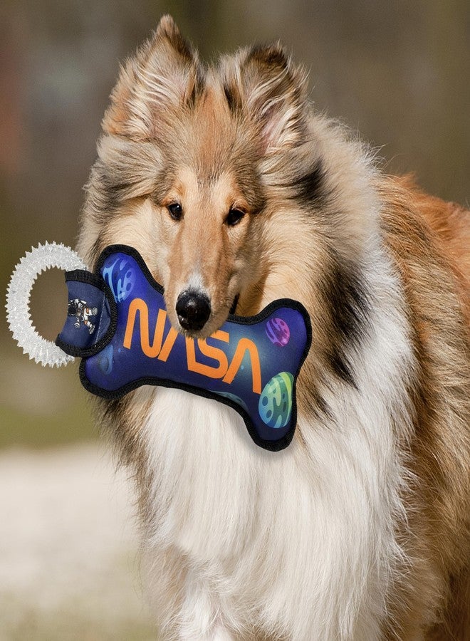 Pets First NASA Dog Toy with Planets. - Tough Nylon Pet Toy with Double Trim Stitching & Inner Squeaker - Image 3